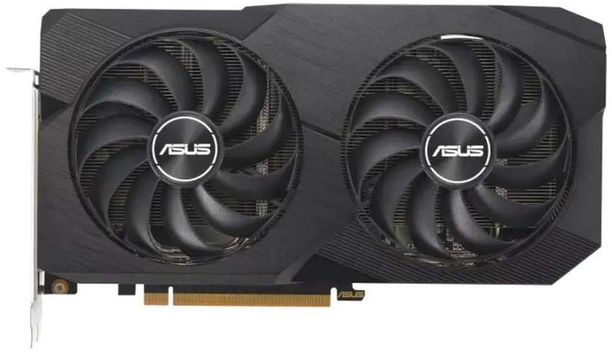 Видеокарта ASUS AMD  Radeon RX 6600 DUAL-RX6600-8G 8ГБ Dual, GDDR6, Ret [dual-rx6600-8g-v2]